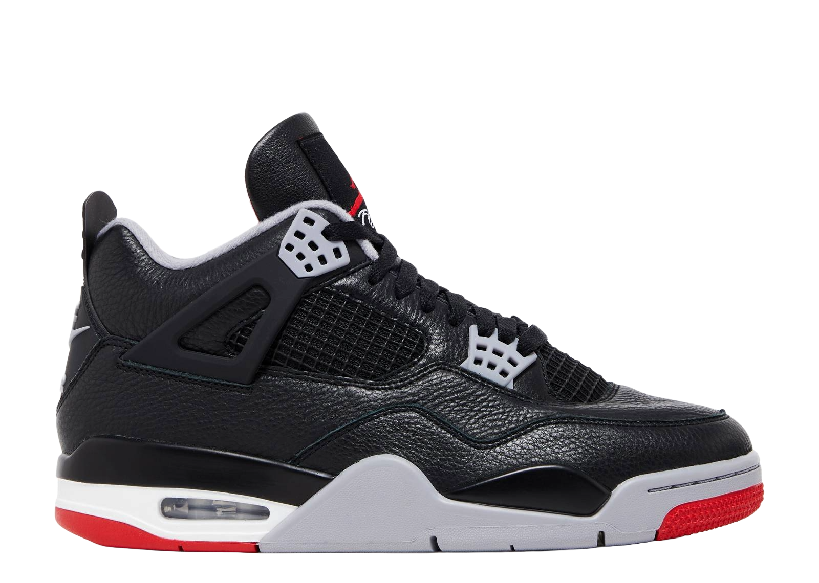 Black and grey jordan 4 sales